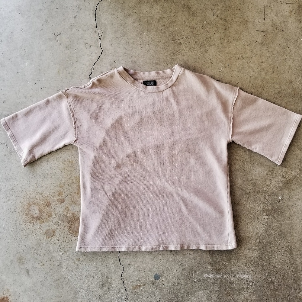 MEN'S  SHORT - SHORT SLEEVE SWEATSHIRT